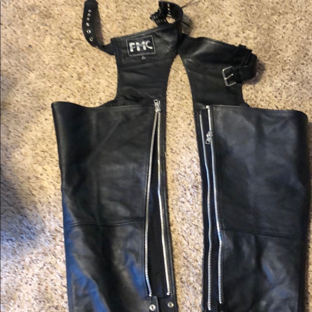 FMC leather chaps